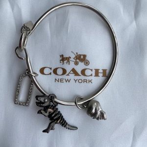 Coach Dino & Skull Charm Bracelet